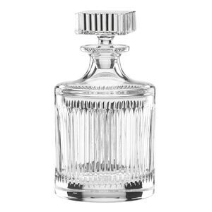 Reed & Barton Decanter 32 ounce Thomas O'Brien's Crystal Hanson New in Box $180